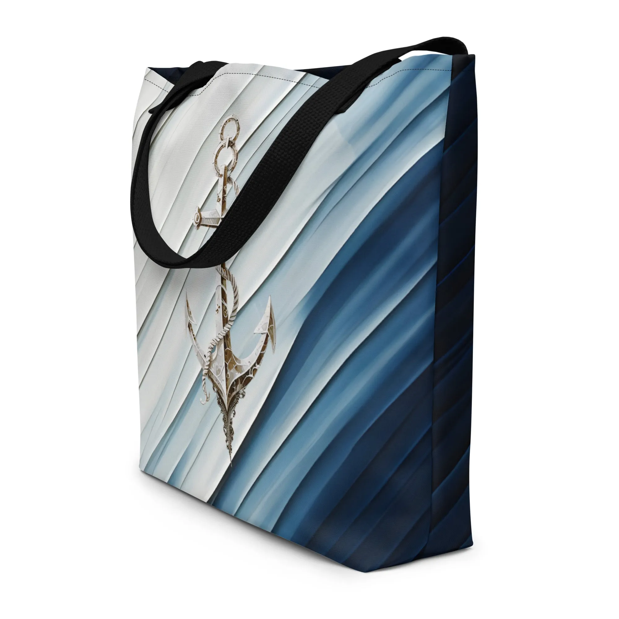 "Coastal Chic" Collection - Large Tote Bag