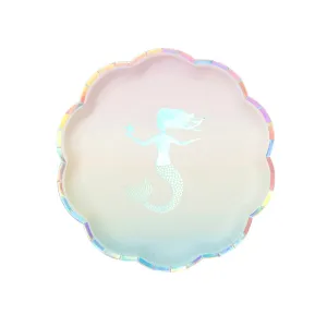 "We Heart Mermaids" Paper Plates