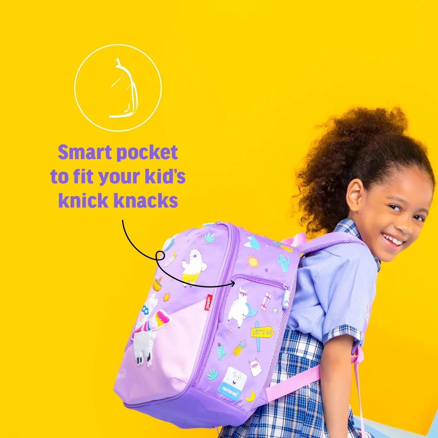 Rabitat Smash School Bag 14.5" - Chatter Box