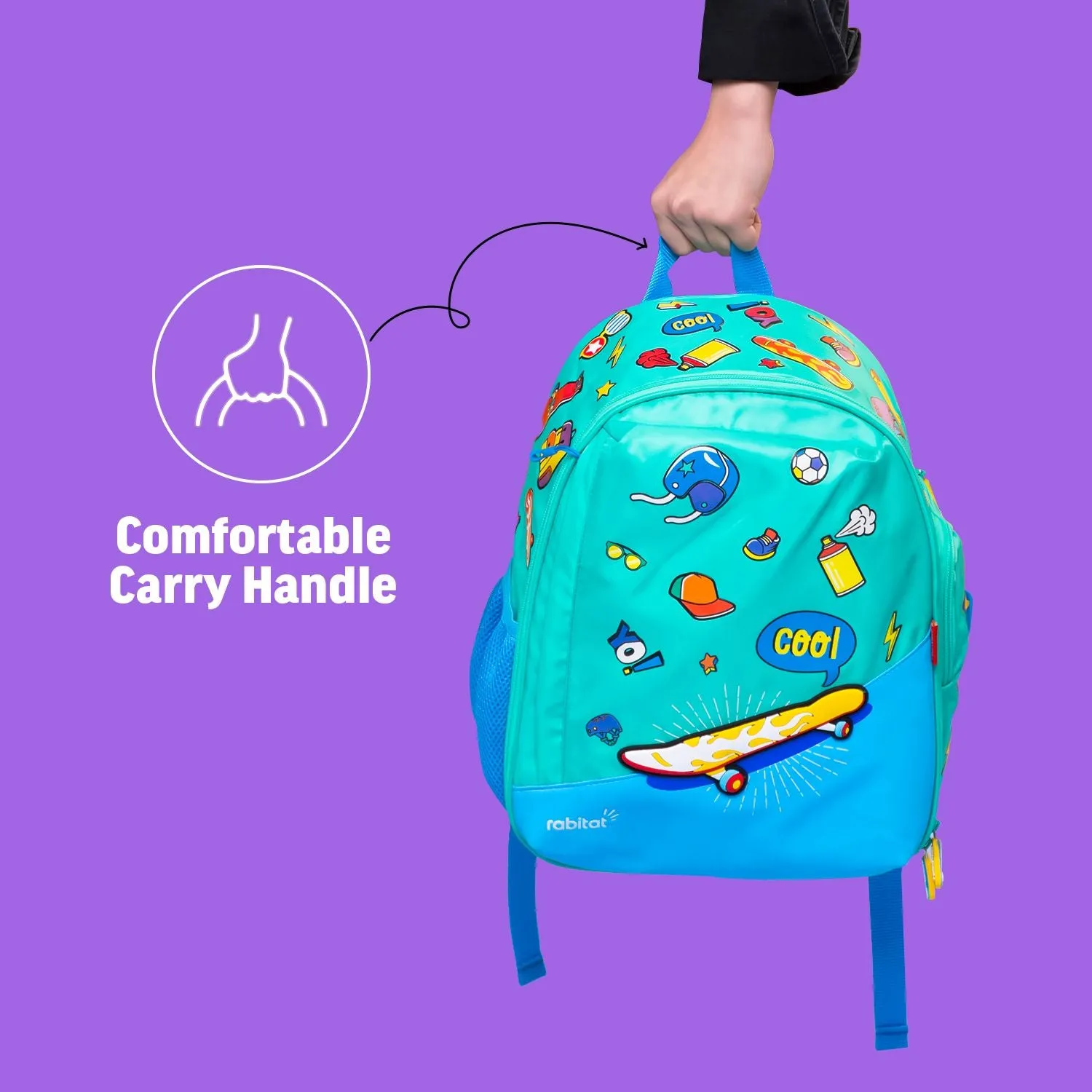 Rabitat Smash School Bag 14.5" - Chatter Box