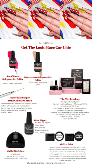 Race Car Chic Nail Bundle