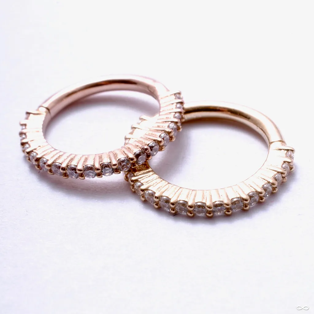 Radiant Clicker in Gold from Buddha Jewelry