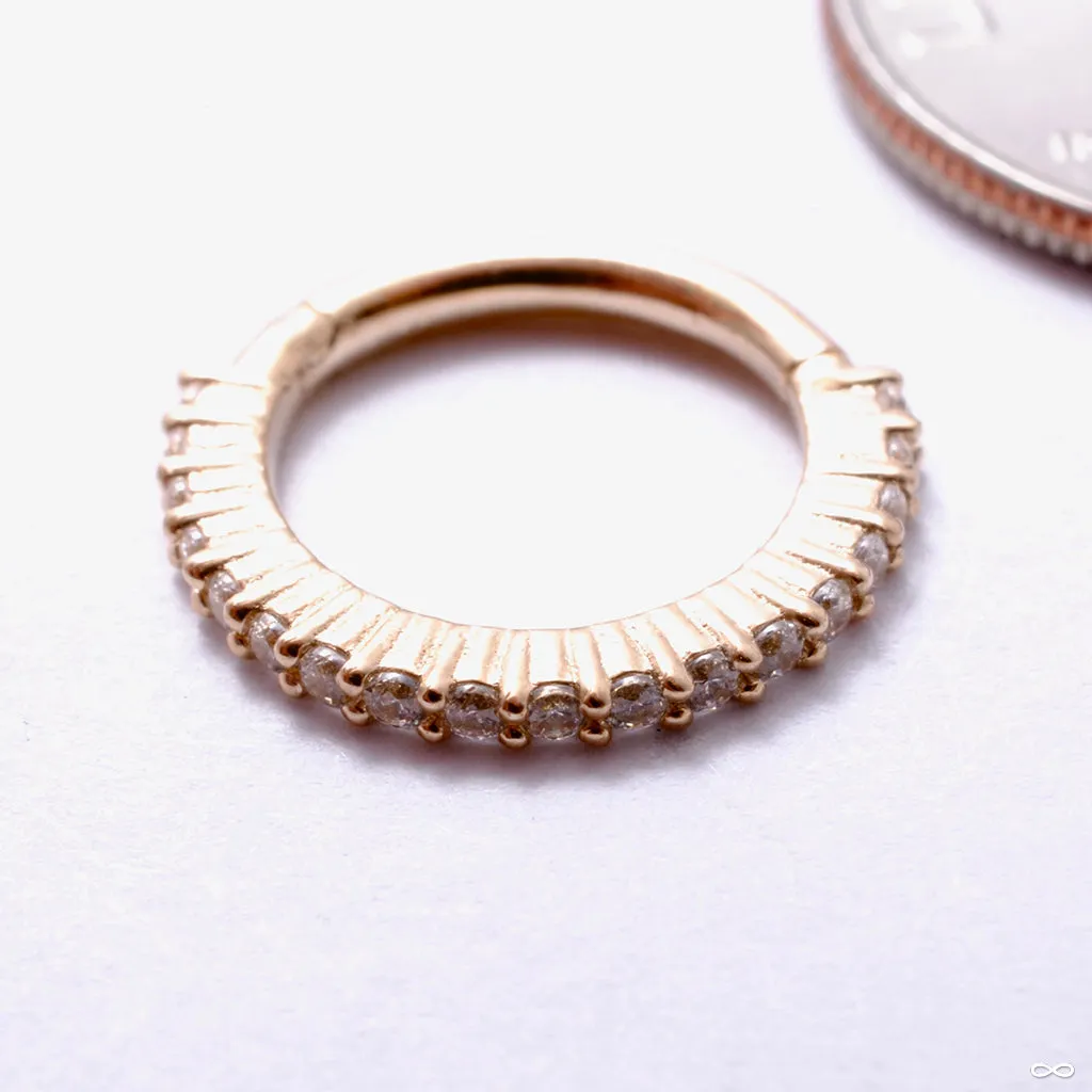 Radiant Clicker in Gold from Buddha Jewelry