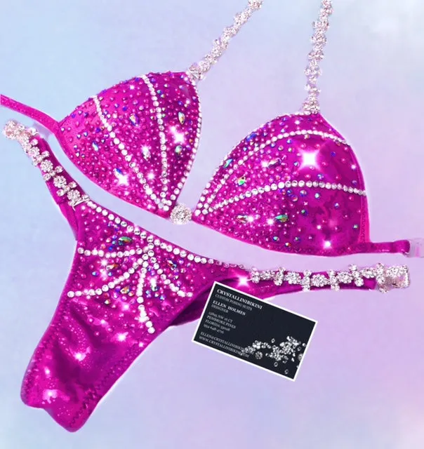 Radiant competition bikini