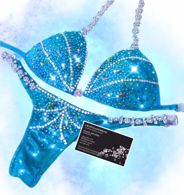 Radiant competition bikini