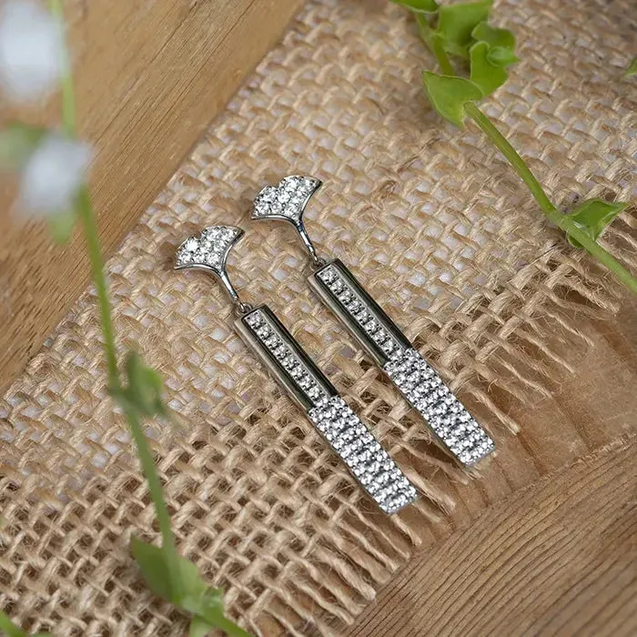 Radiant CZ Sparkle Earrings