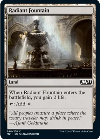 Radiant Fountain - C #248