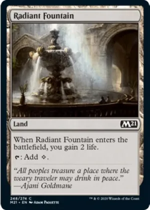 Radiant Fountain - C #248
