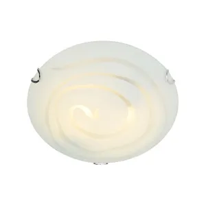 Radiant Lighting RC85CH Street Ceiling Light 300mm Chrome JE13 CIRC CH
