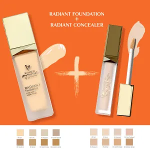Radiant Matte Foundation   Radiant Concealer