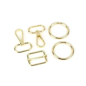 Sallie Tomato Ferris Fanny Pack Hardware Kit - Gold