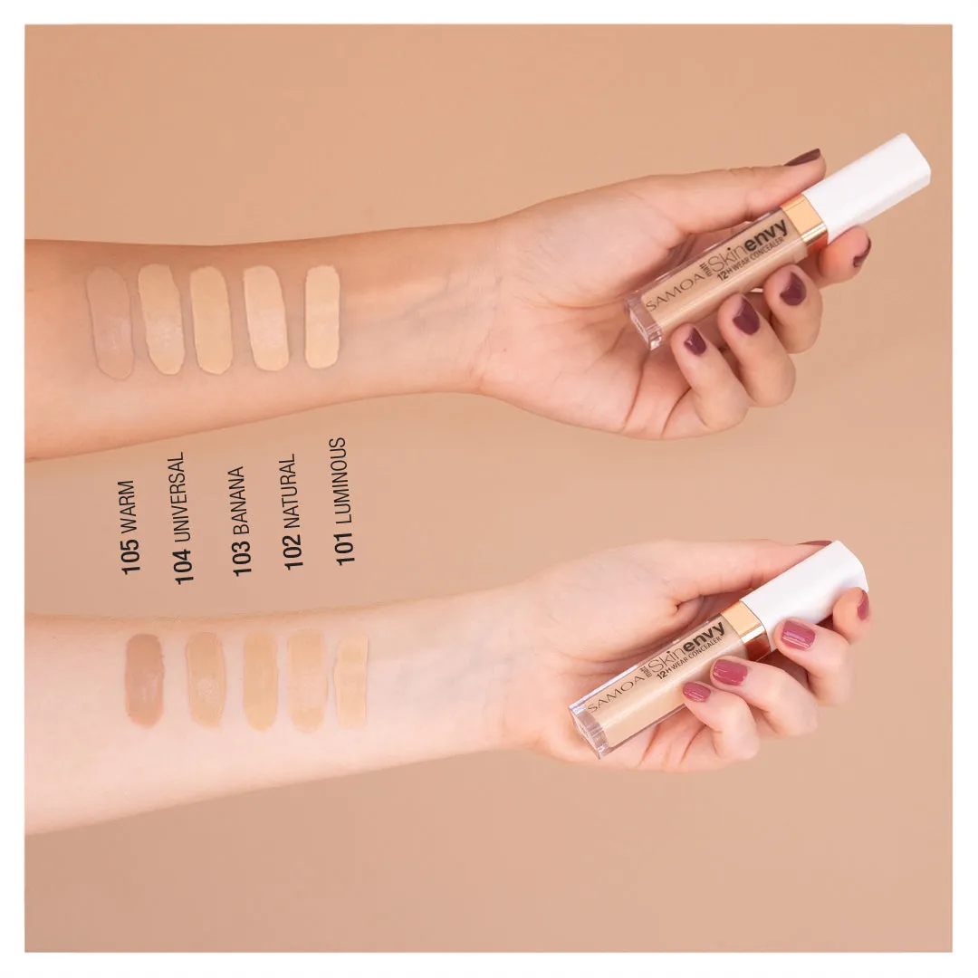 Samoa Skin Envy 2 in 1 High Coverage 12-Hr Concealer