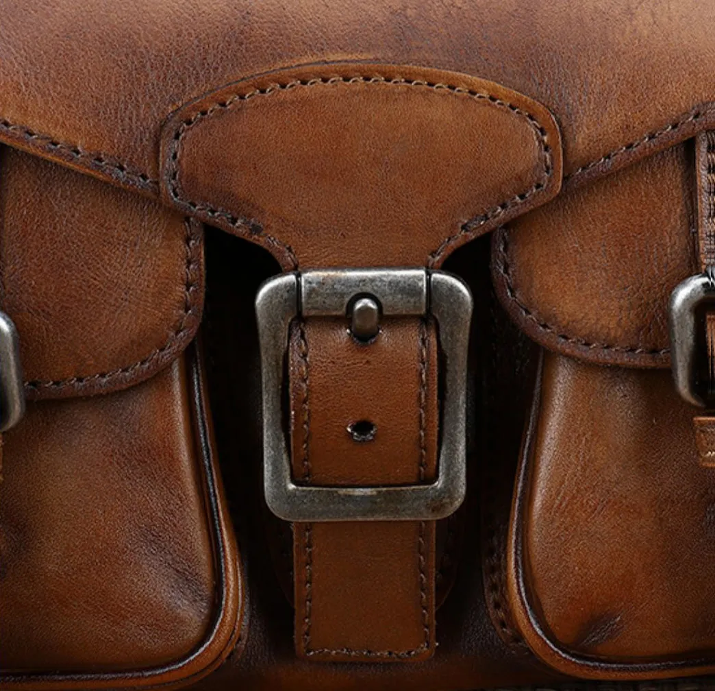 Small Leather Crossbody Satchel Bag Shoulder Purse For Women
