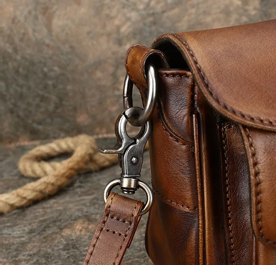 Small Leather Crossbody Satchel Bag Shoulder Purse For Women
