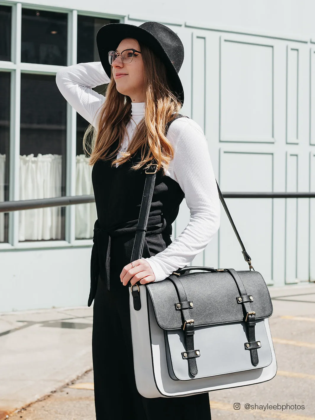 Sombre Vintage Briefcase