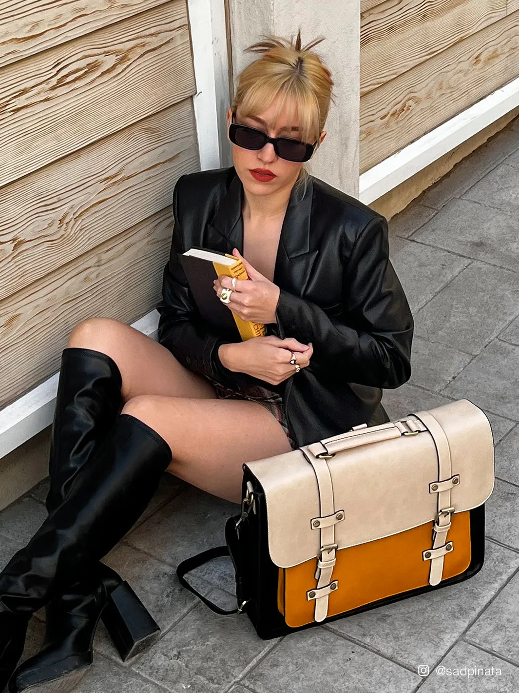Sombre Vintage Briefcase