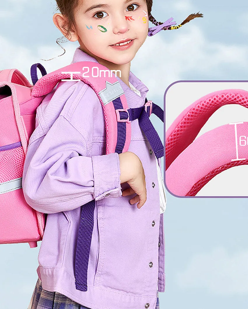 Square Shape 3D Ears Rabbit Space School Kid's Backpack