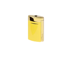 S.T. Dupont MiniJet Pastel Yellow and Gold Lighter