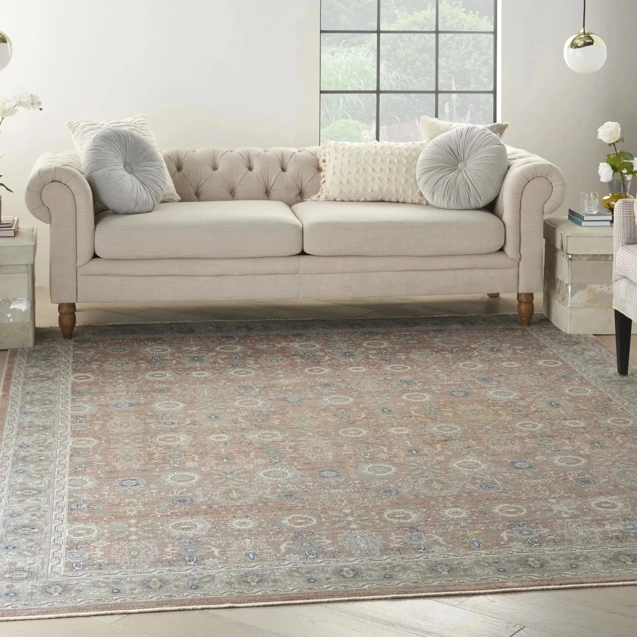 Starry Nights STN12 Blush Rug