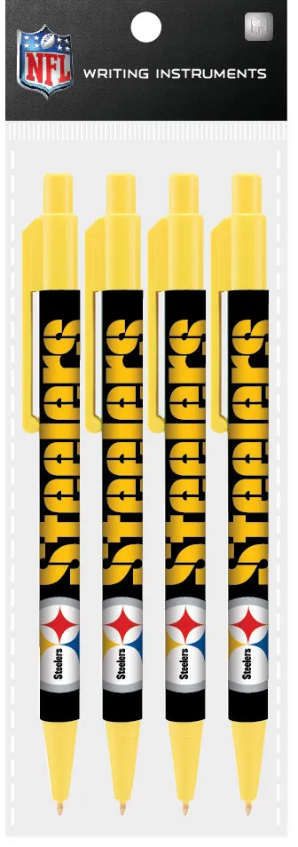 Steelers 4 Pack Pens