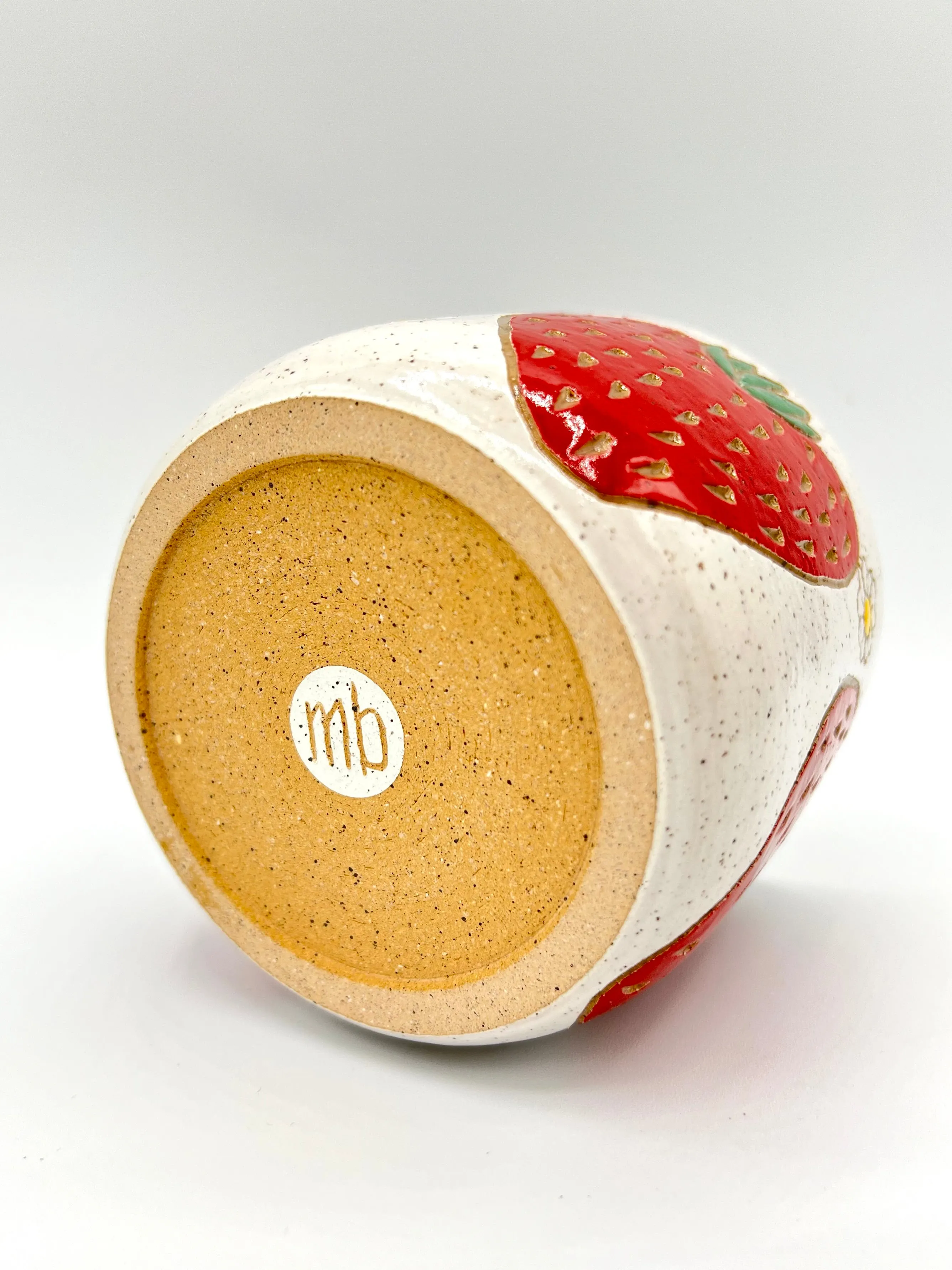Strawberry Round Planter