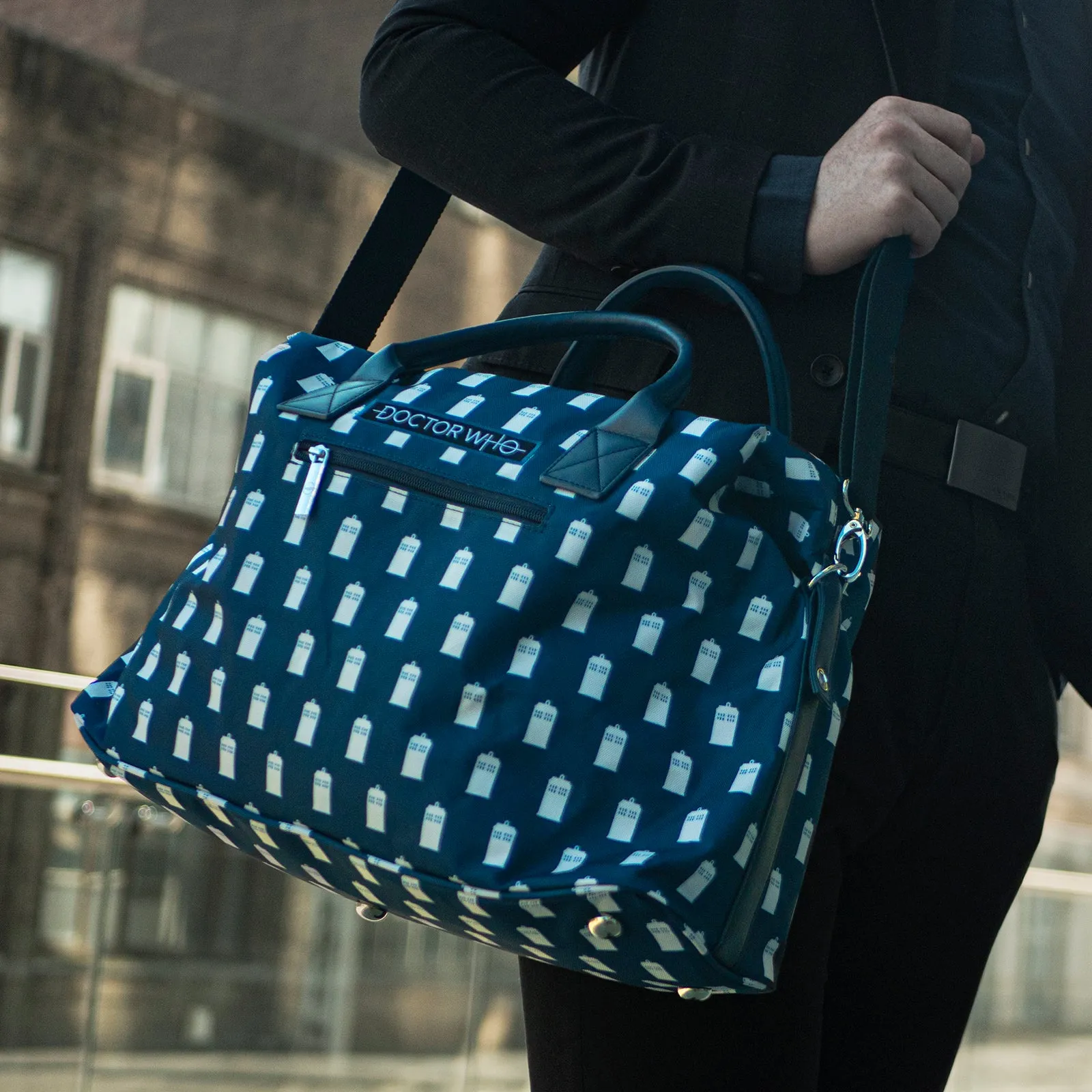 TARDIS Laptop Bag - Official BBC Doctor Who Unisex Messenger Bag