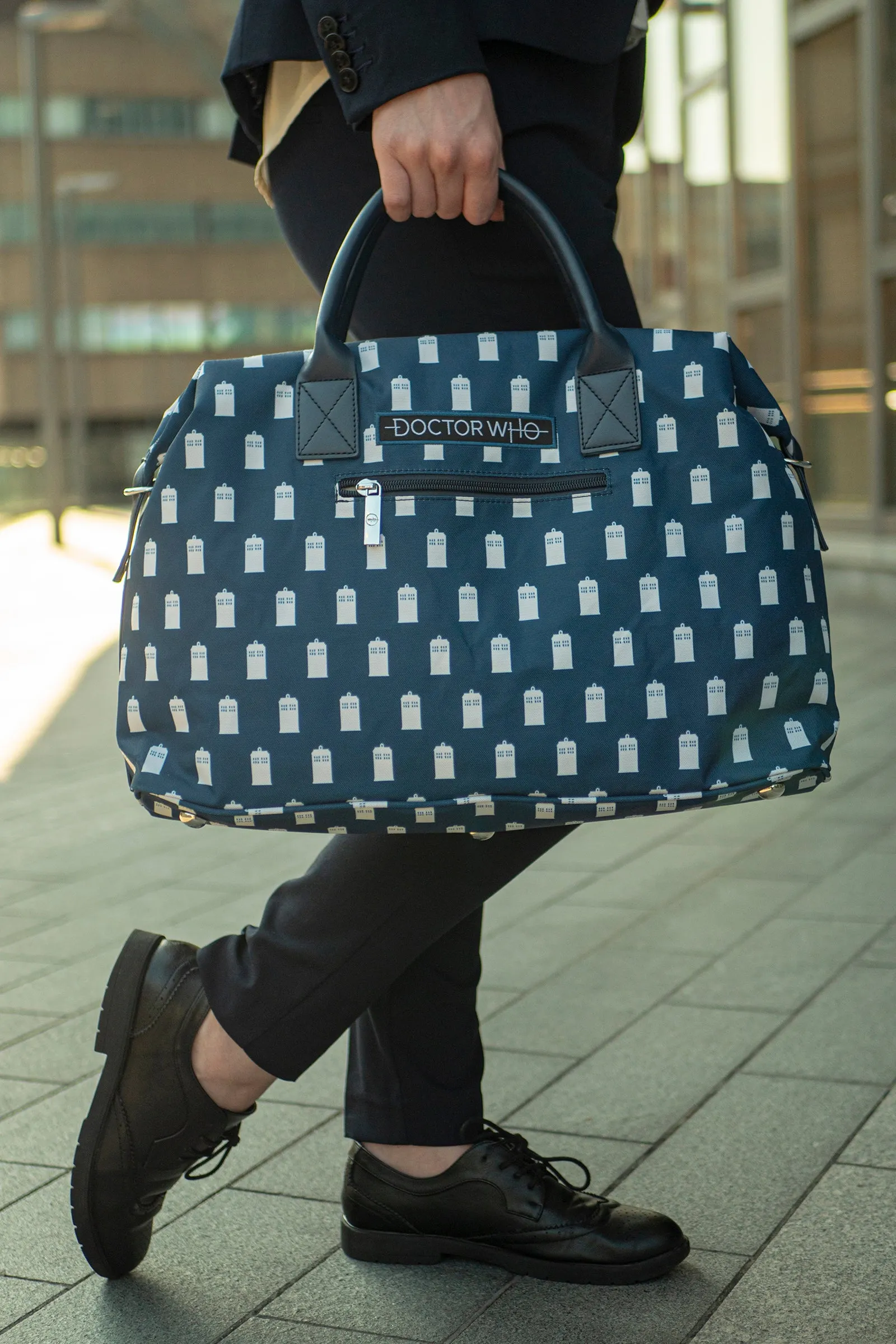 TARDIS Laptop Bag - Official BBC Doctor Who Unisex Messenger Bag