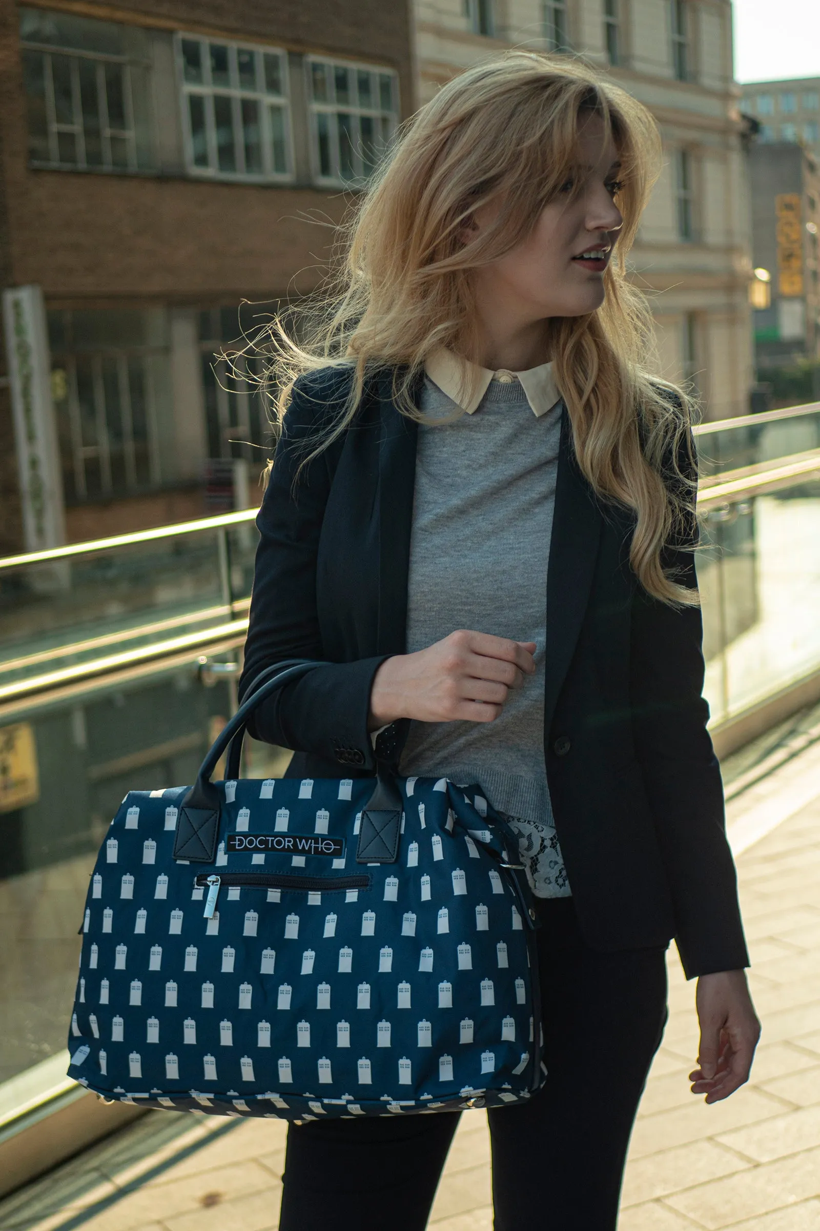 TARDIS Laptop Bag - Official BBC Doctor Who Unisex Messenger Bag
