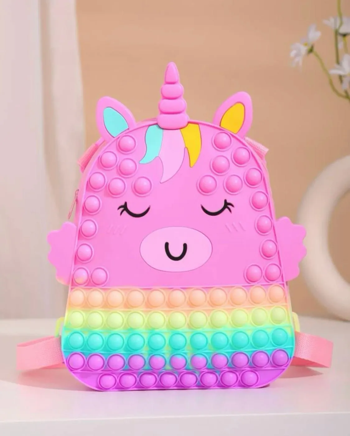 Unicorn Pop It Backpack