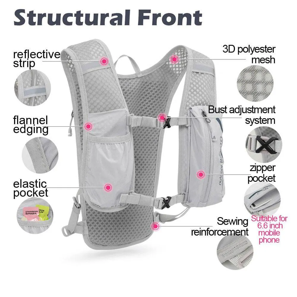 Water Hydration backpack INOXTO 1.5L