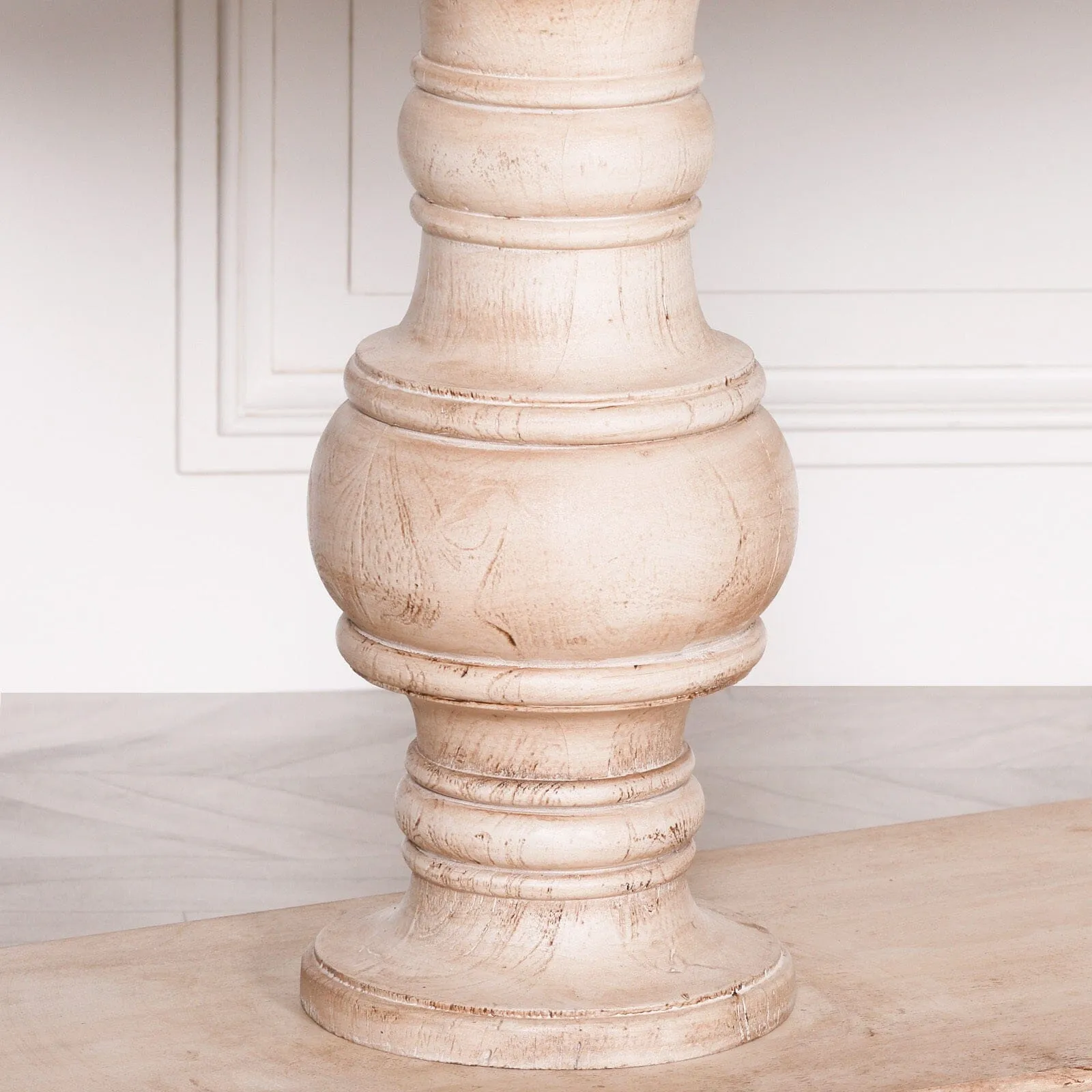 Wooden Console Table With Drawers