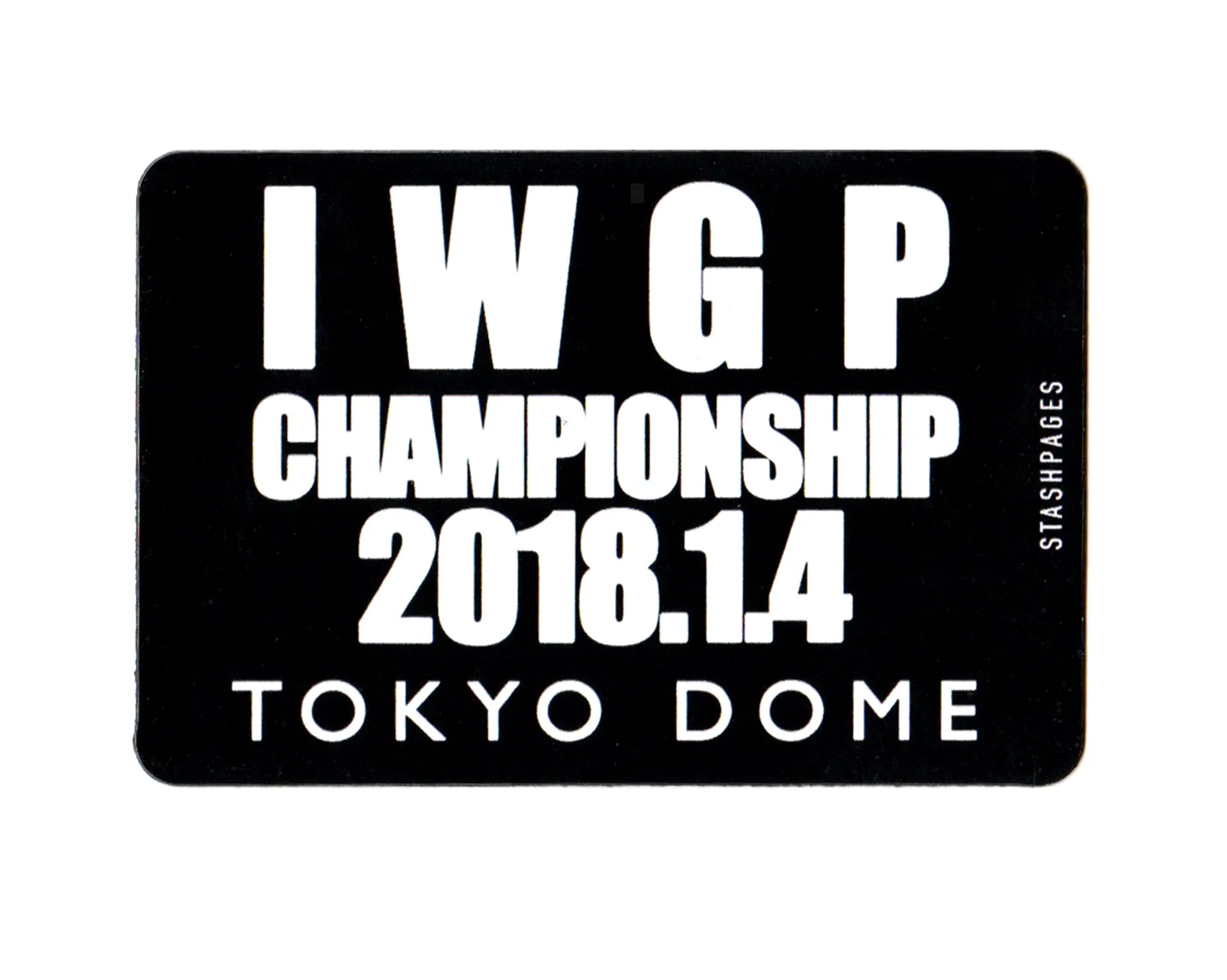 WRESTLEKINGDOM BRIEFCASE MAGNET