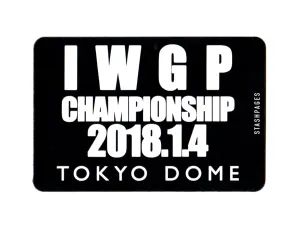 WRESTLEKINGDOM BRIEFCASE MAGNET